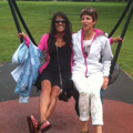 Karen and Shobha returning on holiday